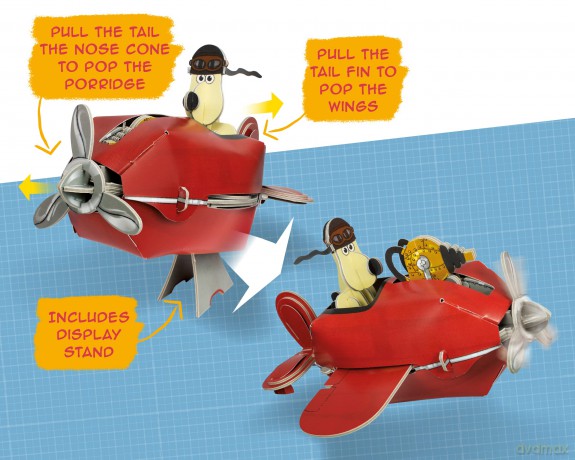 BYO Wallace Gromit Sidecar Plane [KSIĄŻKA]