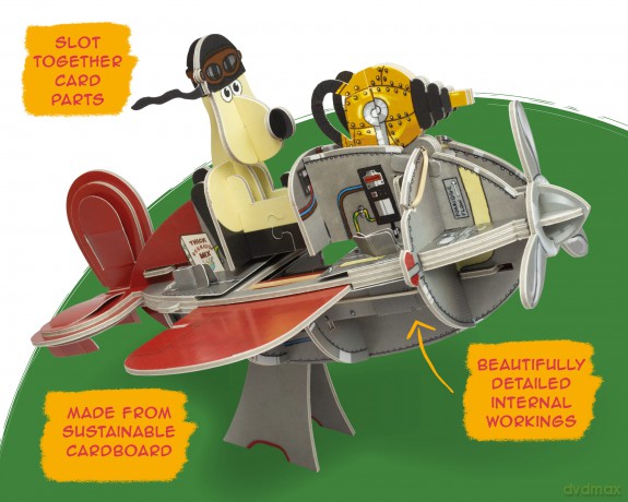 BYO Wallace Gromit Sidecar Plane [KSIĄŻKA]