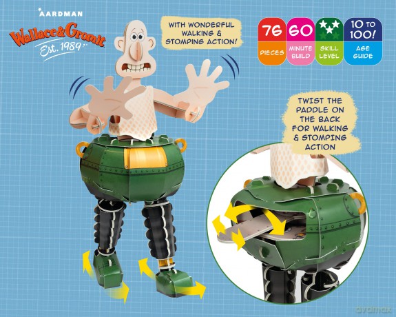 BYO Wallace Gromit Techno Trouse [KSIĄŻKA]