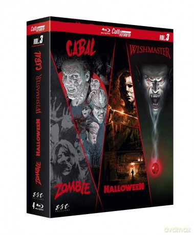Cabal/Zombie/Halloween/Wishmaster [4xBlu-Ray]
