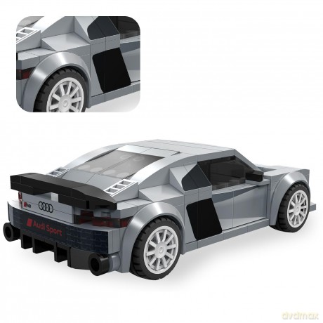 CaDA Audi R8 CoupŠ 1:24 grau Bricks