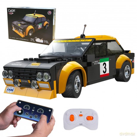 CaDA Fiat Abarth 131 1:20 schwarz 2,4GHP10SpielwarenDIVERSE530211280930.99107.11.20250571234 978383