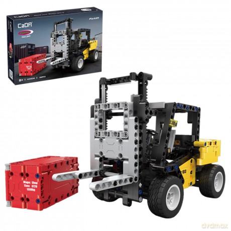 CaDA Gabelstapler Bricks