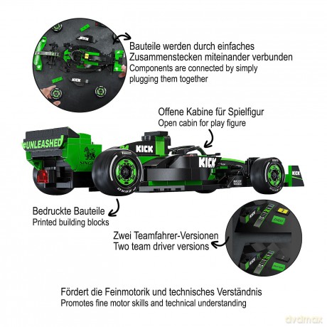 CaDA KICK Sauber F1 Team C44 2024 1:24P10SpielwarenDIVERSE530200813024.99106.06.20250571234 4001949