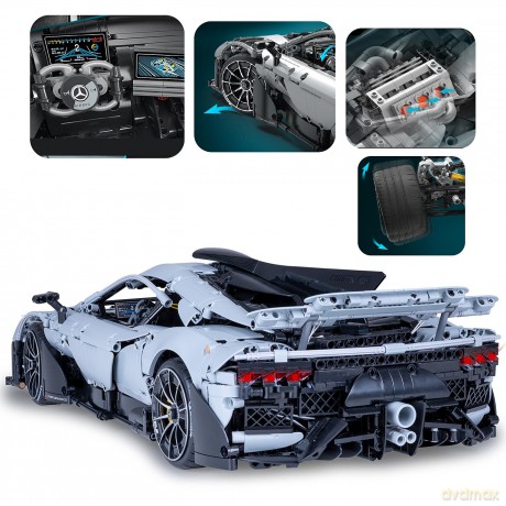 CaDA Mercedes-AMG ONE 1:8 grau 2,4GHz