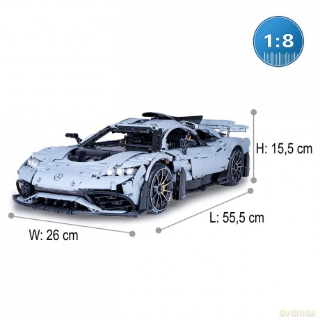 CaDA Mercedes-AMG ONE 1:8 grau 2,4GHz