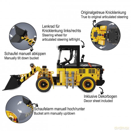 CaDA Radlader Bricks
