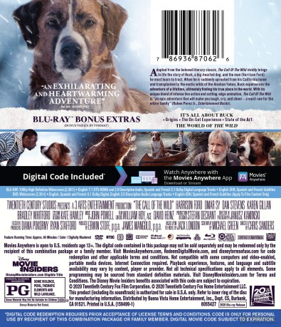 Call Of The Wild [2xBlu-Ray]