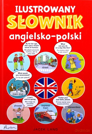 Ilustrowany Słownik Angielsko-Polski - Jacek Lang [KSIĄŻKA]