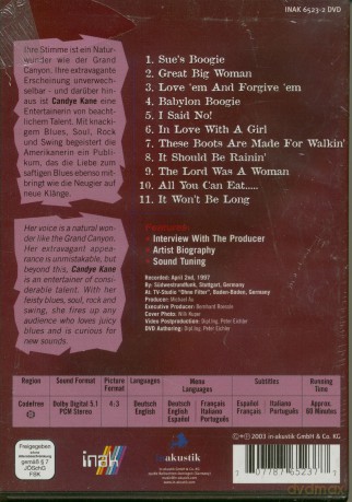 Candye Kane-In Concert [DVD]