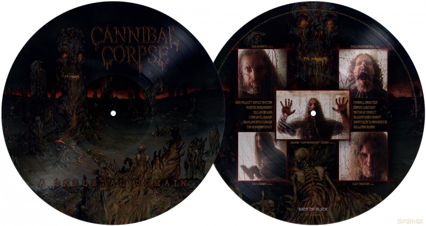 Cannibal Corpse-A Skeletal Domain (Picture Disc): Cannibal Corpse-A Skeletal Domain (Picture) [Winyl]