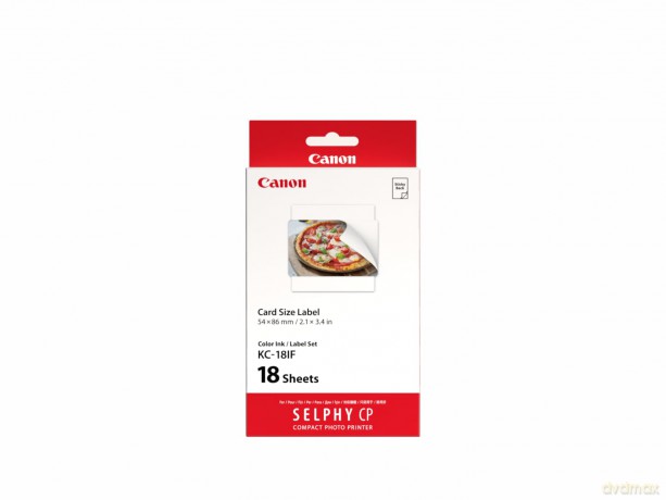 Canon: Canon Fotopapier-Set KC-18IF 5,4 x 8,6 c
