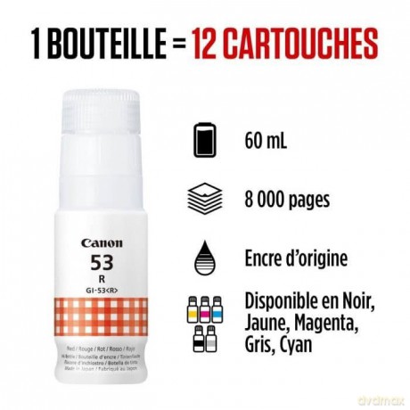 Canon GI-53 R rot Tintenflasche
