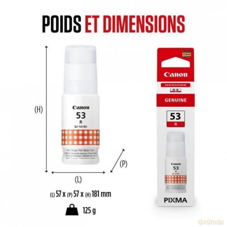 Canon GI-53 R rot Tintenflasche