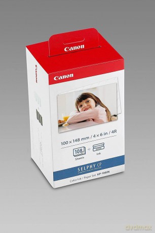 Canon Kp 108in Fotopapier Und Kartusche