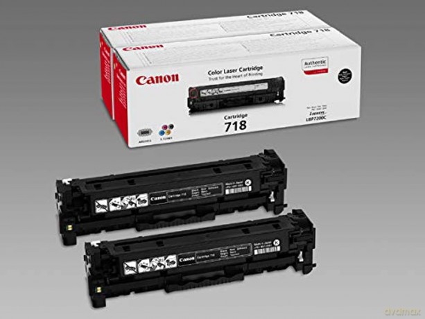 Canon: Canon Lasertoner 718BK schwarz VE2