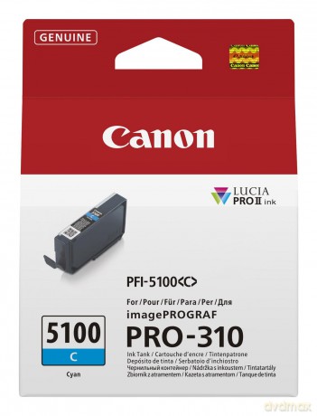 Canon: Canon PFI-5100 C cyan Druckerpatrone