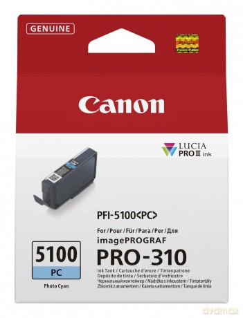 Canon: Canon PFI-5100 PC Foto cyan Druckerpatr