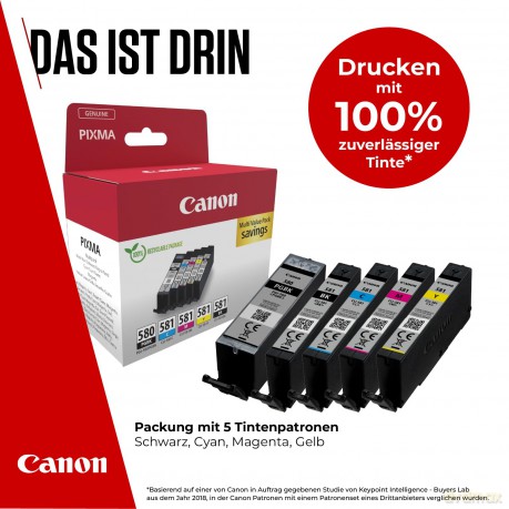 Canon Tinte PGI-580/CLI-581 2078C008 5er