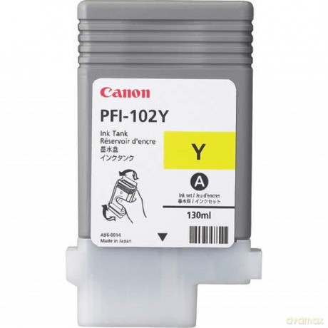 Canon: Canon Tintenpatrone/PFI102Y yellow Inhal