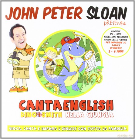 Cantaenglish Vol.2 Giungla Impara 30 Parole [3KSIĄŻKA]