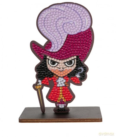 Captain Hook Crystal Art Buddy