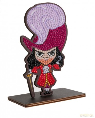 Captain Hook Crystal Art Buddy