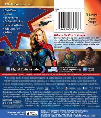 Captain Marvel [Blu-Ray]