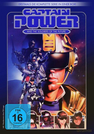 Captain Power - Die Komplette Serie [4DVD]