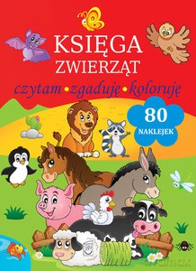 Księga Zwierząt. Czytam, Zgaduję, Koloruję - Natalia Kawałko [KSIĄŻKA]