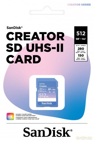 CARD SanDisk Creator SD UHS-II 512GB