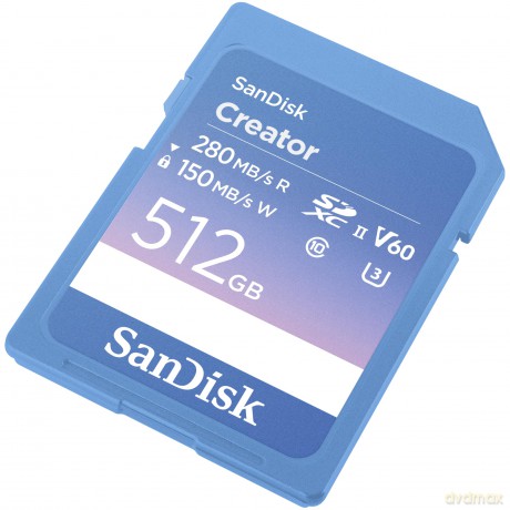 CARD SanDisk Creator SD UHS-II 512GB
