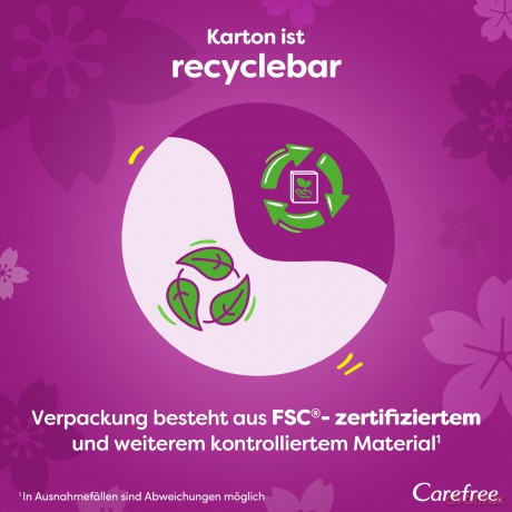 Carefree Slipeinlagen Plus Normal mit Fr