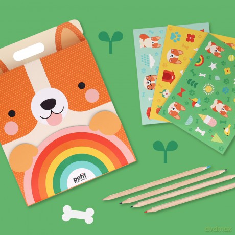 CarryAlong Corgi Sketch Kit [KSIĄŻKA]
