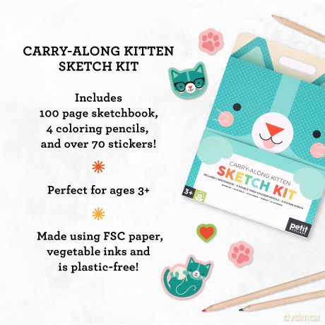 CarryAlong Kitten Sketch Kit [KSIĄŻKA]