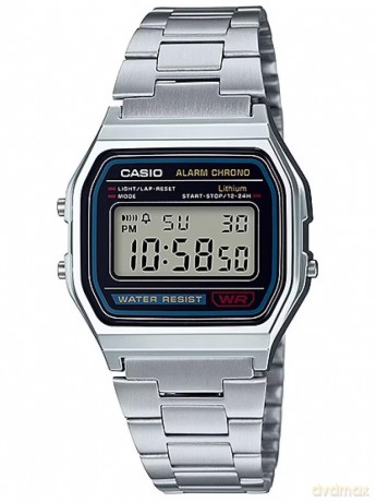 CASIO A158WA-1DF Vintage Unisex-Uhr Digi