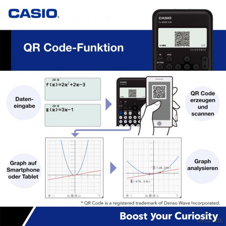 Casio: CASIO FX-810DE CW Wissenschaftlicher Tas
