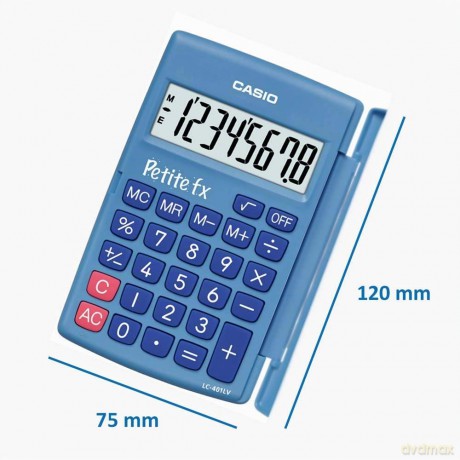 CASIO Petite FX Taschenrechner blau