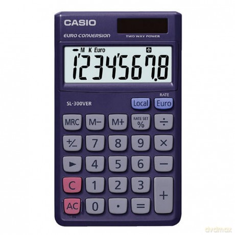 CASIO SL-300VERA Taschenrechner dunkelbl