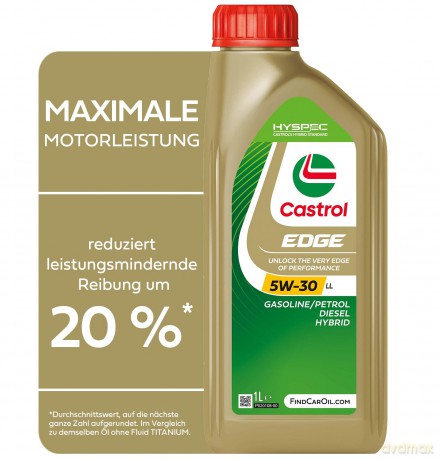 Castrol: Castrol EDGE 0W-30 Motorśl