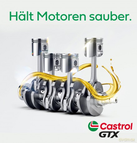 Castrol: Castrol GTX 5W-40 A3/B4 Motorśl