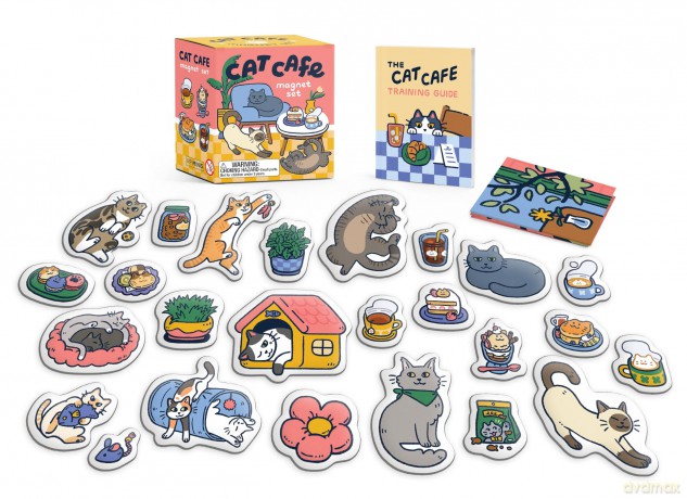 Cat Cafe Magnet Set [KSIĄŻKA]