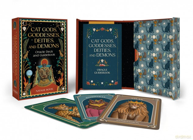 Cat Gods Goddesses Deities and Demons Oracle Deck and Guidebook [KSIĄŻKA]