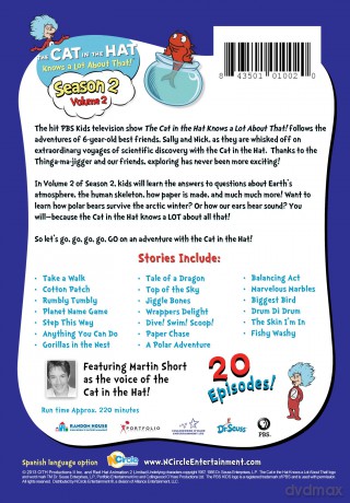 Cat In The Hat: Season 2 Vol 2 [DVD]