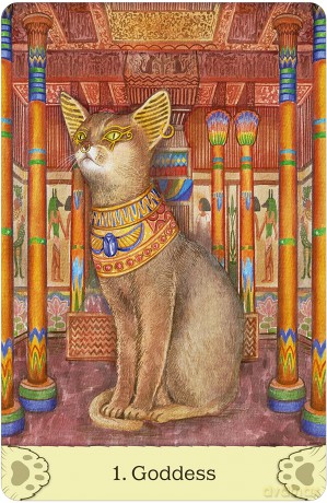 Cat Mythos Magick Oracle [KSIĄŻKA]