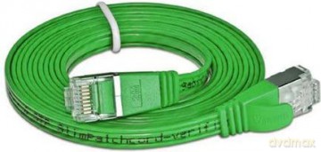 Cat.6 SLIM-Patchkabel, STP(PIMF), 0,75 m