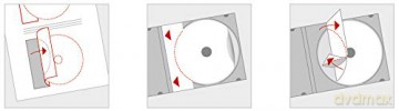 CD-Etiketten,maxi,50St.weiss