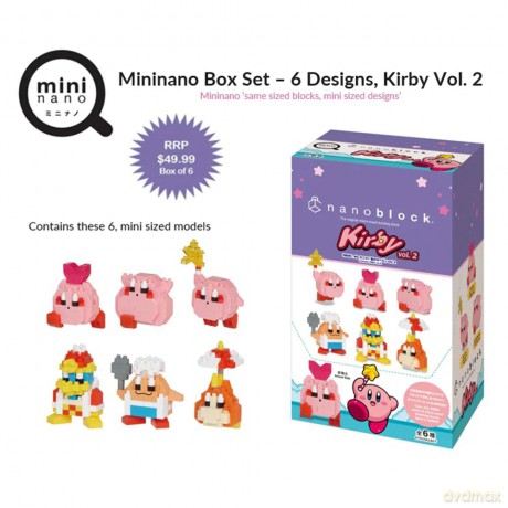 Bandai Uk Ltd: Cdu Kirby Mininano Vol 2