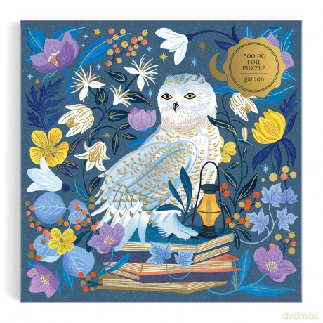 Celestial Owl 500 Piece Foil Puzzle [KSIĄŻKA]