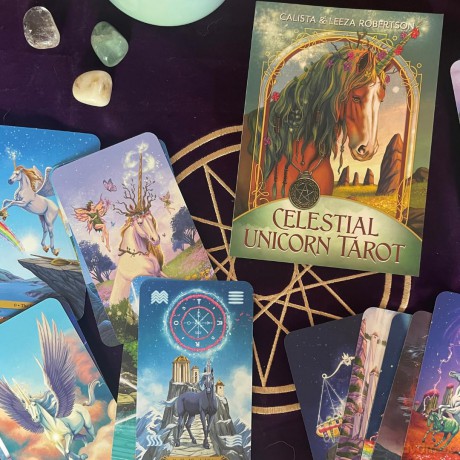 Celestial Unicorn Tarot The [KSIĄŻKA]